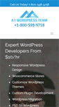 Mobile Screenshot of a1wordpressteam.com